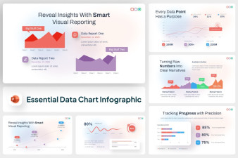 Essential Data Charts PowerPoint Template